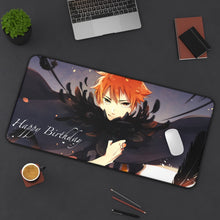 Load image into Gallery viewer, Shōyō Hinata Mouse Pad (Desk Mat) On Desk