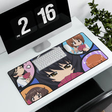 Load image into Gallery viewer, Girls und Panzer Mouse Pad (Desk Mat) With Laptop