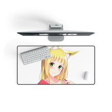 Load image into Gallery viewer, Is It Wrong to Try to Pick Up Girls in a Dungeon? Mouse Pad (Desk Mat) On Desk