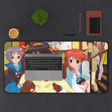 Load image into Gallery viewer, The Melancholy Of Haruhi Suzumiya Mouse Pad (Desk Mat) With Laptop