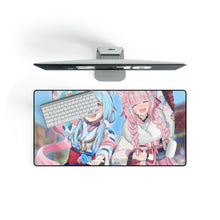 Load image into Gallery viewer, Hakui Koyori & Yukihana Lamy Mouse Pad (Desk Mat)