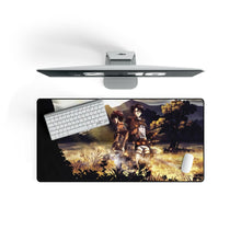Load image into Gallery viewer, Eren and Levi Mouse Pad (Desk Mat) On Desk