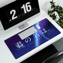 Load image into Gallery viewer, Your Name. Mouse Pad (Desk Mat)