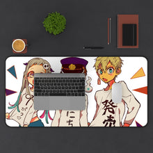 Load image into Gallery viewer, Jibaku Shounen Hanako-kun Jibaku Shounen Hanako Kun Mouse Pad (Desk Mat) With Laptop
