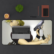 Load image into Gallery viewer, FullMetal Alchemist Mouse Pad (Desk Mat) With Laptop