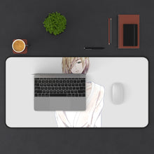 Load image into Gallery viewer, Yuri!!! On Ice Yuri Plisetsky Mouse Pad (Desk Mat) With Laptop