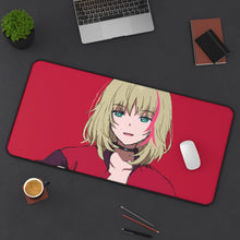 Load image into Gallery viewer, Wonder Egg Priority Rika Kawai Mouse Pad (Desk Mat) On Desk