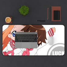 Load image into Gallery viewer, Lucky Star Mouse Pad (Desk Mat) With Laptop