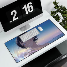 Load image into Gallery viewer, Anime Girl Mouse Pad (Desk Mat) With Laptop