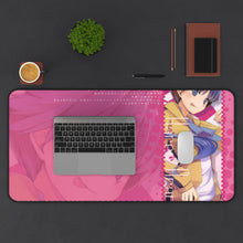 Load image into Gallery viewer, Monogatari (Series) Mouse Pad (Desk Mat) With Laptop