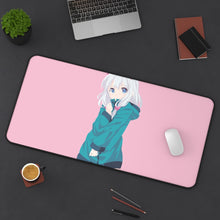 Load image into Gallery viewer, EroManga-Sensei Mouse Pad (Desk Mat) On Desk