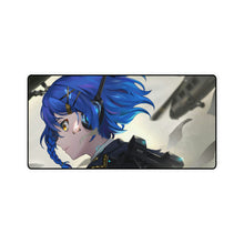 Load image into Gallery viewer, Anime Girl Android Blue Hair Mouse Pad (Desk Mat)