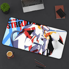 Load image into Gallery viewer, Darling In The FranXX Mouse Pad (Desk Mat) On Desk