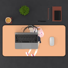 Load image into Gallery viewer, Monogatari (Series) Mouse Pad (Desk Mat) With Laptop