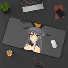 Load image into Gallery viewer, Rascal Does Not Dream Of Bunny Girl Senpai Mouse Pad (Desk Mat) On Desk