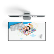 Load image into Gallery viewer, Nisekoi Chitoge Kirisaki, Kosaki Onodera, Seishirou Tsugumi, Marika Tachibana, Ruri Miyamoto Mouse Pad (Desk Mat) On Desk