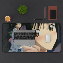 Load image into Gallery viewer, Yui Kotegawa Mouse Pad (Desk Mat) With Laptop