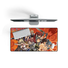 Load image into Gallery viewer, Fairy Tail Natsu Dragneel, Erza Scarlet, Gray Fullbuster, Lucy Heartfilia, Wendy Marvell Mouse Pad (Desk Mat) On Desk