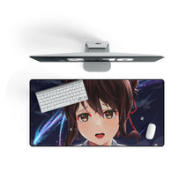 Load image into Gallery viewer, Your Name. Mouse Pad (Desk Mat) On Desk