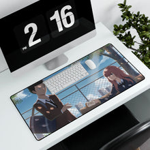 Load image into Gallery viewer, Koe No Katachi Mouse Pad (Desk Mat) With Laptop