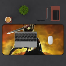 Load image into Gallery viewer, Fate/Apocrypha Saber Mouse Pad (Desk Mat) With Laptop