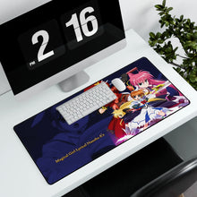 Load image into Gallery viewer, Magical Girl Lyrical Nanoha Mouse Pad (Desk Mat) With Laptop