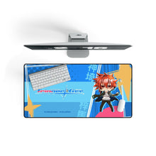 Load image into Gallery viewer, Nekketsu Inou Bukatsu-tan Trigger Kiss Mouse Pad (Desk Mat) On Desk