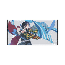 Load image into Gallery viewer, Giyu, Tomioka, Katana, Kimetsu no Yaiba, Mouse Pad (Desk Mat)