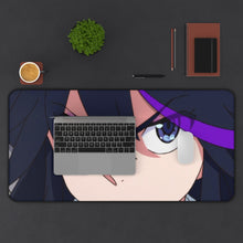 Load image into Gallery viewer, Ryuko in Go Go's hair Mouse Pad (Desk Mat) With Laptop