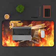 Load image into Gallery viewer, Demon Slayer: Kimetsu No Yaiba Mouse Pad (Desk Mat) With Laptop