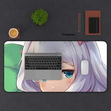 Load image into Gallery viewer, EroManga-Sensei Mouse Pad (Desk Mat) With Laptop