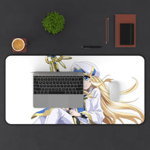 Load image into Gallery viewer, Goblin Slayer Goblin Slayer, Priestess Mouse Pad (Desk Mat) With Laptop