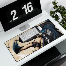 Load image into Gallery viewer, Black Rock Shooter Mouse Pad (Desk Mat)