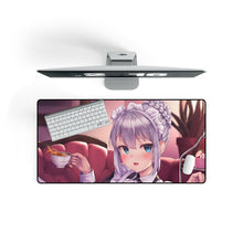 Load image into Gallery viewer, Anime Girl Mouse Pad (Desk Mat) On Desk