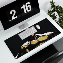Load image into Gallery viewer, Saitama Mouse Pad (Desk Mat) With Laptop
