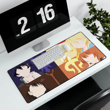 Load image into Gallery viewer, Nisekoi Chitoge Kirisaki, Kosaki Onodera, Marika Tachibana Mouse Pad (Desk Mat) With Laptop