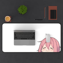 Load image into Gallery viewer, Laid-Back Camp Mouse Pad (Desk Mat) With Laptop
