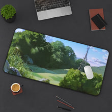 Load image into Gallery viewer, Princess Mononoke Mouse Pad (Desk Mat) On Desk