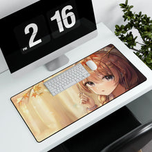 Load image into Gallery viewer, Anime Girl Mouse Pad (Desk Mat) With Laptop