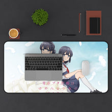 Load image into Gallery viewer, Seishun Buta Yarou wa Yumemiru Shoujo no Yume wo Minai Mouse Pad (Desk Mat) With Laptop