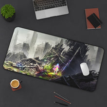Load image into Gallery viewer, Anime Post Apocalyptic Mouse Pad (Desk Mat) On Desk