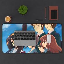 Load image into Gallery viewer, The Melancholy Of Haruhi Suzumiya Mouse Pad (Desk Mat) With Laptop