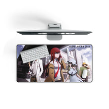 Load image into Gallery viewer, Steins;Gate Kurisu Makise, Mayuri Shiina, Itaru Hashida Mouse Pad (Desk Mat) On Desk