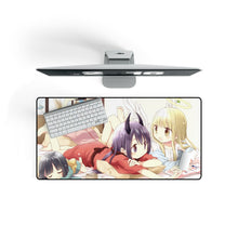Load image into Gallery viewer, Anime Girl Mouse Pad (Desk Mat) On Desk
