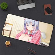 Load image into Gallery viewer, EroManga-Sensei Mouse Pad (Desk Mat) On Desk