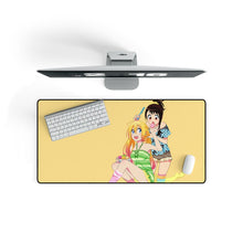 Load image into Gallery viewer, Nisekoi Chitoge Kirisaki, Kosaki Onodera Mouse Pad (Desk Mat) On Desk