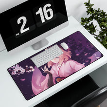 Load image into Gallery viewer, Sakura Saber Mouse Pad (Desk Mat) With Laptop