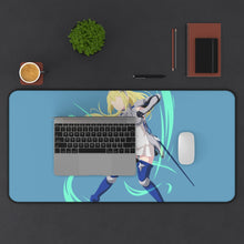 Load image into Gallery viewer, Is It Wrong To Try To Pick Up Girls In A Dungeon? Mouse Pad (Desk Mat) With Laptop