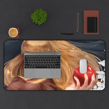 Load image into Gallery viewer, Spice And Wolf Mouse Pad (Desk Mat) With Laptop