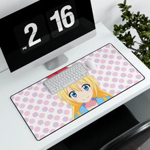 Load image into Gallery viewer, Nisekoi Chitoge Kirisaki Mouse Pad (Desk Mat) With Laptop